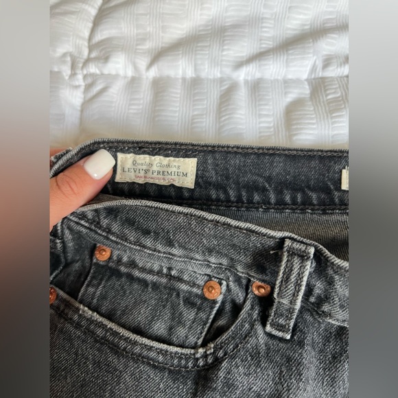 Levi’s Wedgie Straight Women’s Jeans. “Sunset Black” - Picture 7 of 9